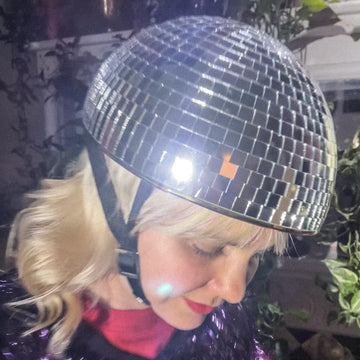 Disco Ball Helmet